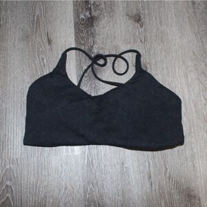 Black Aurola Sports Bra